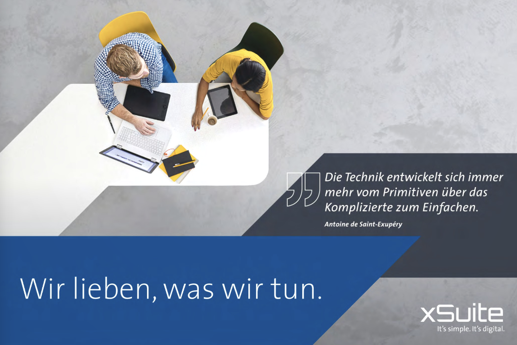 xSuite Imagebroschüre